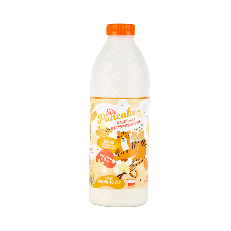 Naleśniki w butelce o smaku waniliowym 220g Naleśniki w butelce o smaku waniliowym 220g
